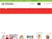 Tablet Screenshot of kiddiestreasures.com